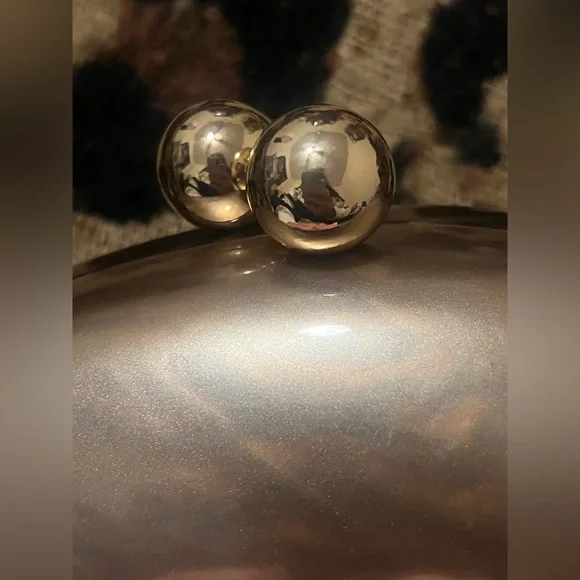 RAMLA Marrakech Gold/Brown Acrylic Marbled Acrylic Designer Clutch - Picture 12 of 16